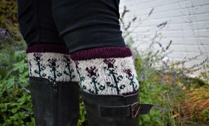 Thistle Boot Cuffs