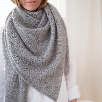 Winter Haze Shawl Free Knitting Pattern - Leelee Knits