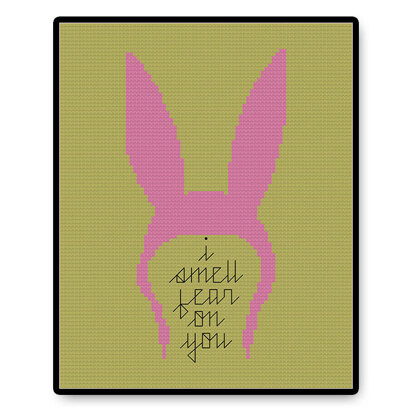 I Smell Fear - PDF Cross Stitch Pattern