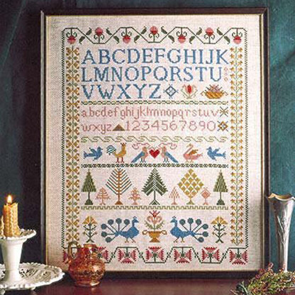 Anchor Victorian Sampler Cross Stitch Kit - 34.5cm x 44.5cm