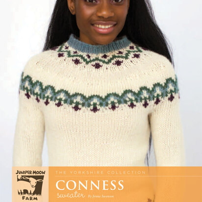 Conness Sweater in Juniper Moon Herriot Great - J12-03 - Downloadable PDF