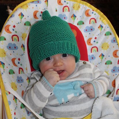 Jaspers Garter Stitch Stalk Beanie