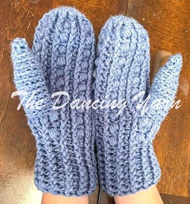 Pebbles in the Stream Mittens