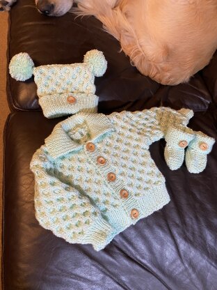 Baby Cardigan Set