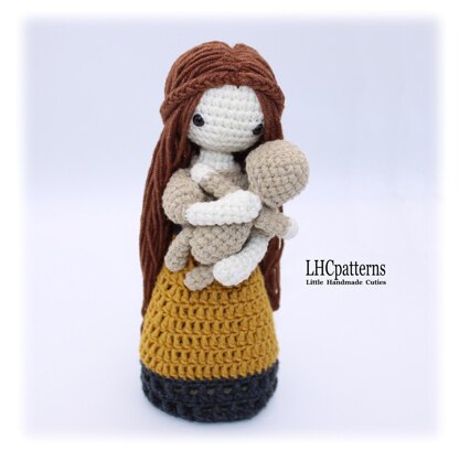 Mother with Baby Crochet Pattern