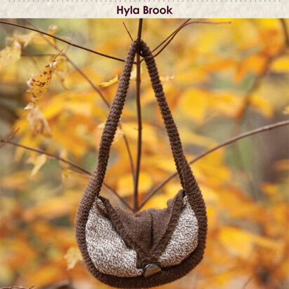Hyla Brook Bag in Classic Elite Yarns Mountaintop Crestone and Vista - Downloadable PDF