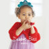 Twist Front Shrug - Knitting Pattern for Kids in Debbie Bliss Angel by Debbie Bliss