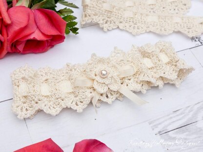 Wrapped in Lace Wedding Garter