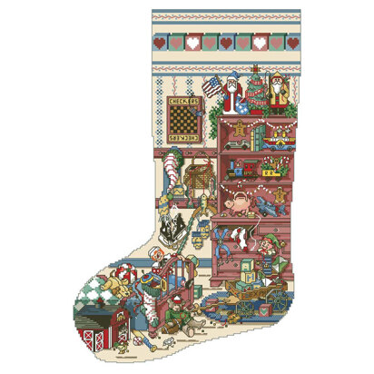 Toys and Games Heirloom Christmas Stocking - PDF