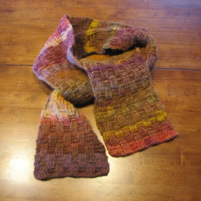 Amazing Basketweave Scarf