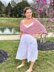 Pink Daisies Shawl