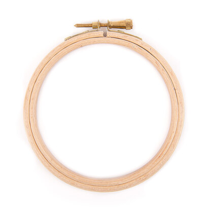 Elbesee 4 inch (10.16 cm) Wooden Embroidery Hoop