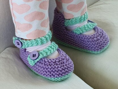 High back baby shoes - Alexandra