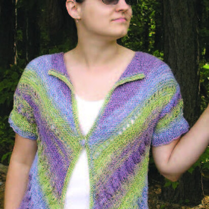 Slant on Nature in Knit One Crochet Too Ty-Dy - 1514