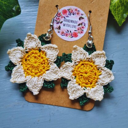 Sunflower Earrings