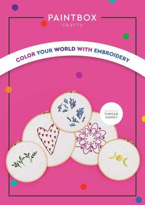 Paintbox Crafts Color Your World With Embroidery Patterns