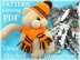 Knitting PATTERN Children Toy Cat Animal,