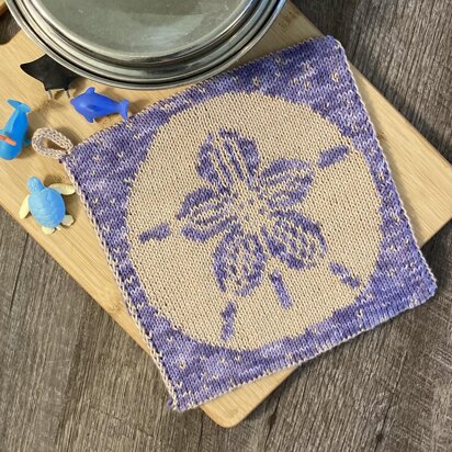 Sea Sand Dollar Potholder