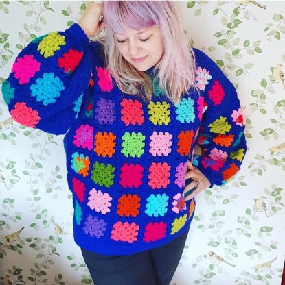 Gigi Jumper Crochet pattern by Holly Woodward Designs | LoveCrafts