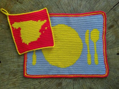 Spain Potholder