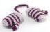 Christmas Glamour Striped Mini Mittens Decoration