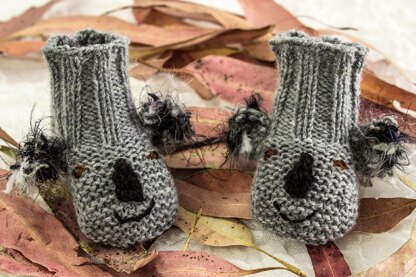 Koala Baby Booties In Four Sizes