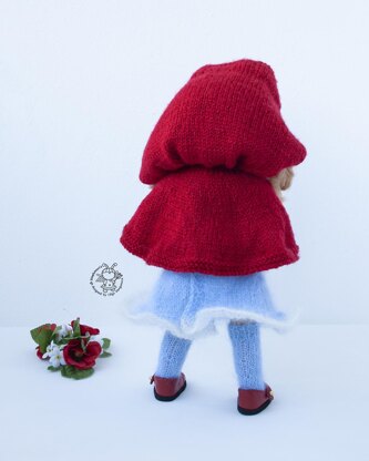 Outfit Red and blue for 13" dolls