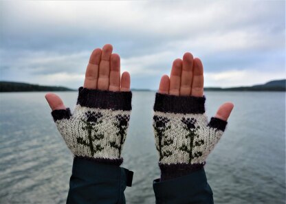 Thistle Handwarmers