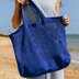 Blue Mesh Tote Bag