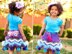 Fiesta Owl Skirt and Headband