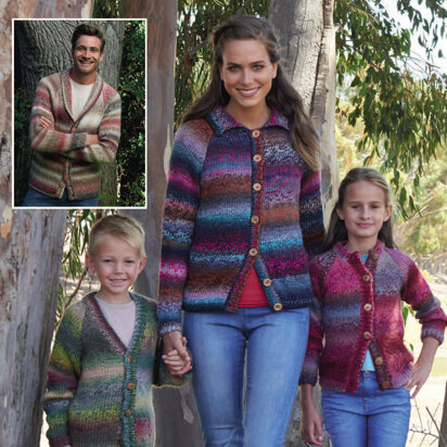 Cardigans in Sirdar Aura Chunky - 8004 - Downloadable PDF