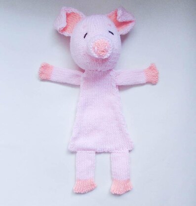 Teddy Bear Pig Sheep Comfort Lovey