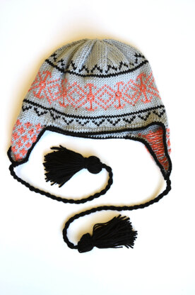 Starglow Ski Cap in Universal Yarn Little Bird - Downloadable PDF