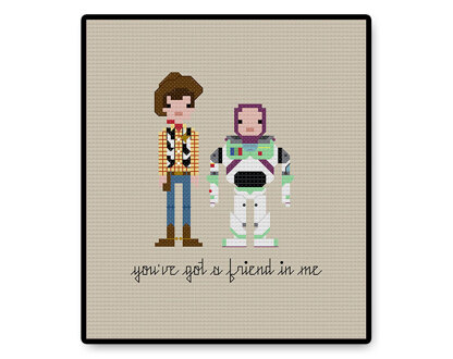 You've Got a Friend - PDF Cross Stitch Pattern