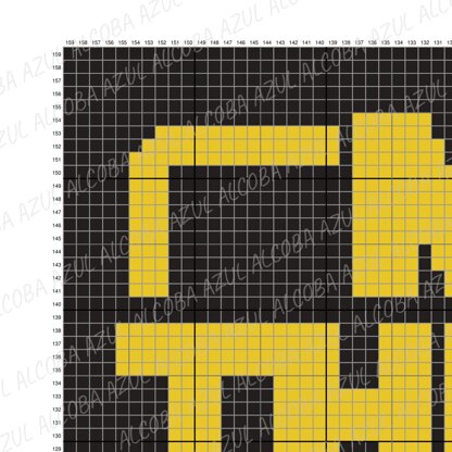 May The 4th Be With You Home Decor Star Wars Throw C2C Crochet Pattern