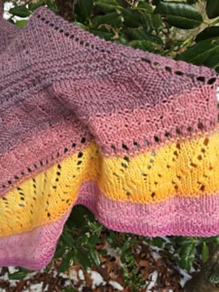 Dawn to Dusk Shawl