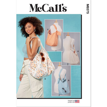 McCall's Bags in Four Styles M8375 - Sewing Pattern