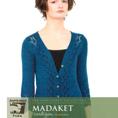 Madaket Cardigan in Juniper Moon Farm Findley DK