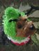 Grinch Inspired Dog Hood