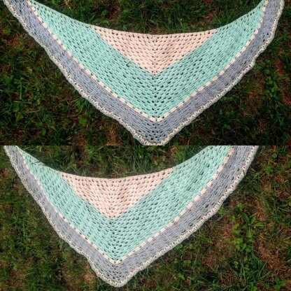 Wildflower Crochet Shawl