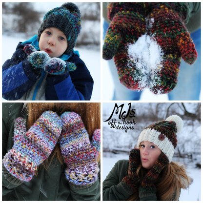 Bulky & Quick Cross Stitch Mittens