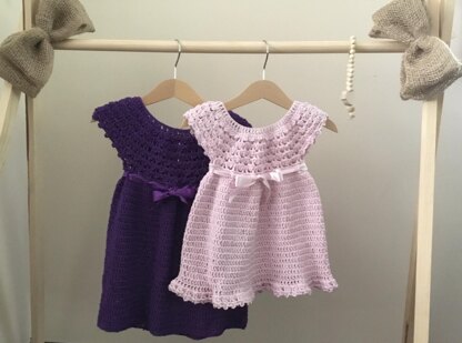 Pearl Baby Girl Dress & Bolero Cardigan Set N 604