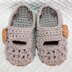 One Strap Baby Booties