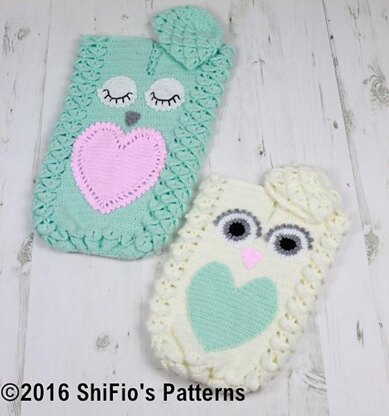Crochet pattern Croc St Owl Cocoon #341