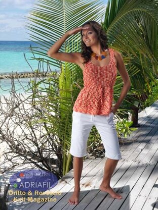 Bahamas Top in Adriafil Swing - Downloadable PDF