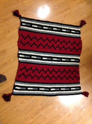 Burnt Water Saddle Blanket