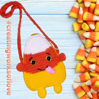 Kids Candy Corn Purse