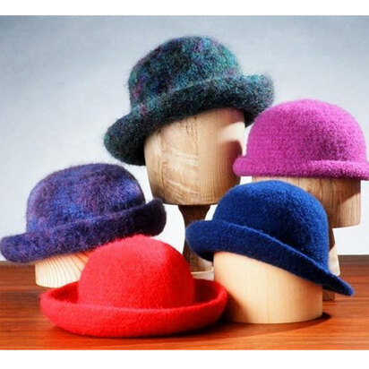 Fiber Trends AC11 Crocheted Felt Hats