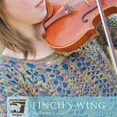 Finch's Wing Pullover in Juniper Moon Findley Dappled - JMF04-03 - Downloadable PDF