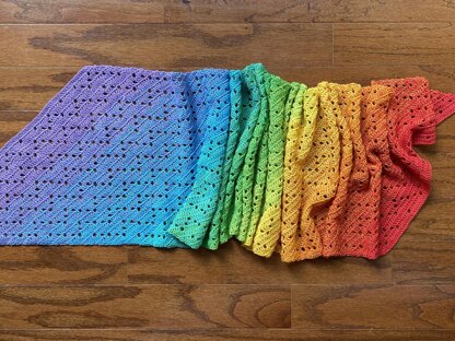 Prismatic Shawl